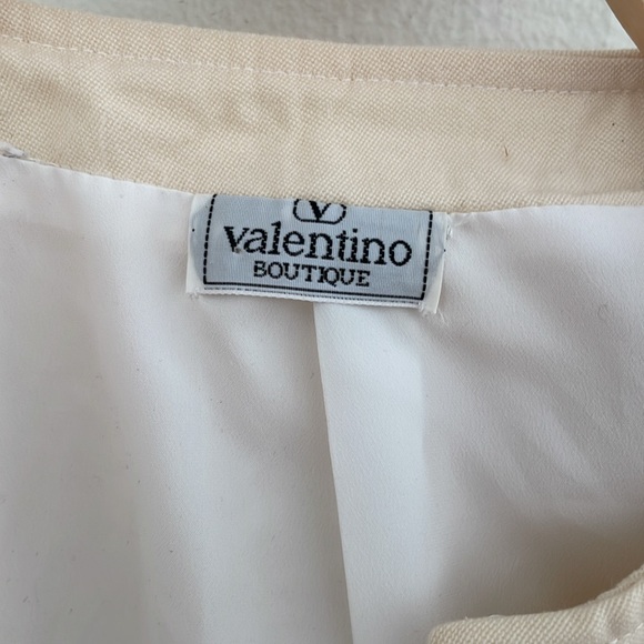 VALENTINO BOUTIQUE Women's Knotted Detail Open Front Cardigan Blazer - Picture 3 of 7